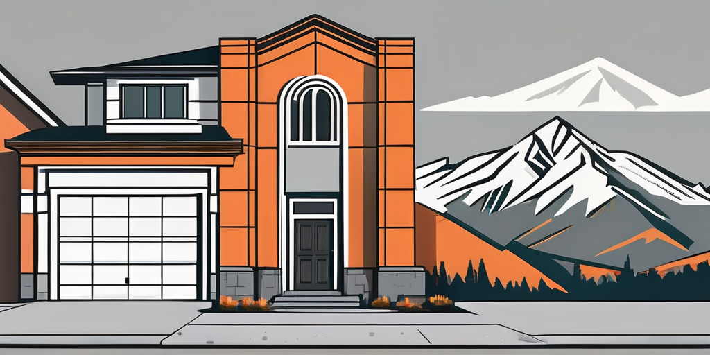 A variety of garage doors in different styles and colors