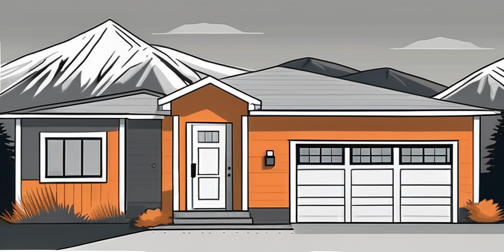 A residential garage door in provo