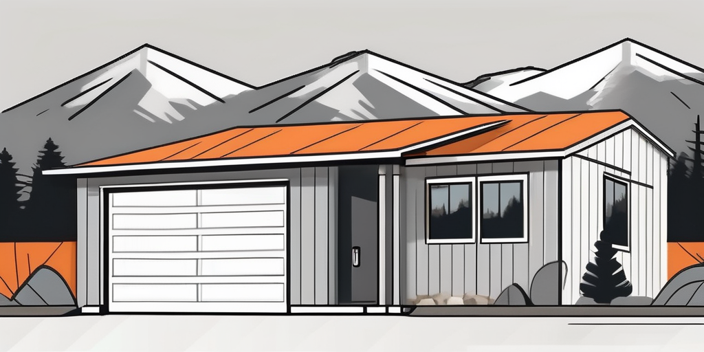 A residential garage in payson